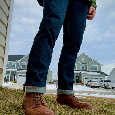 Red Wing 6-Inch Classic Moc in S.B. Foot Copper Rough and Tough