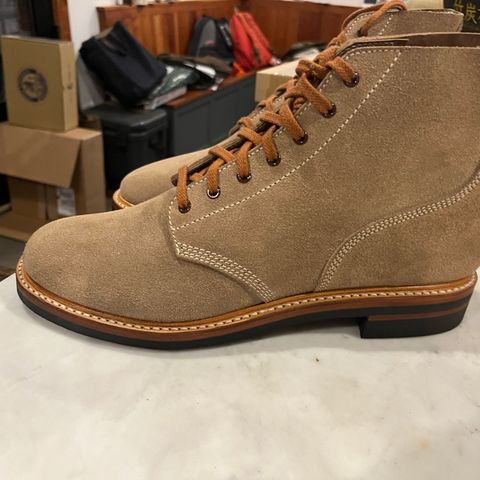 John Lofgren M-43 Service Shoes in Horween Natural Chromexcel Roughout