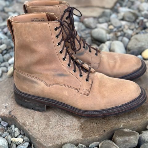 Crockett & Jones Grizedale in Horween Bronze Oiled Sides