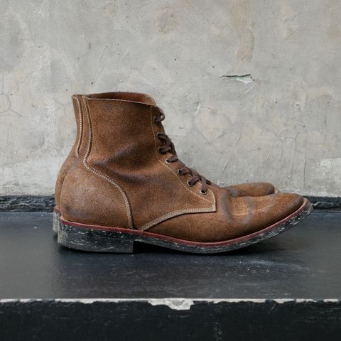 Briselblack The Hawk in Horween Natural Chromexcel Roughout