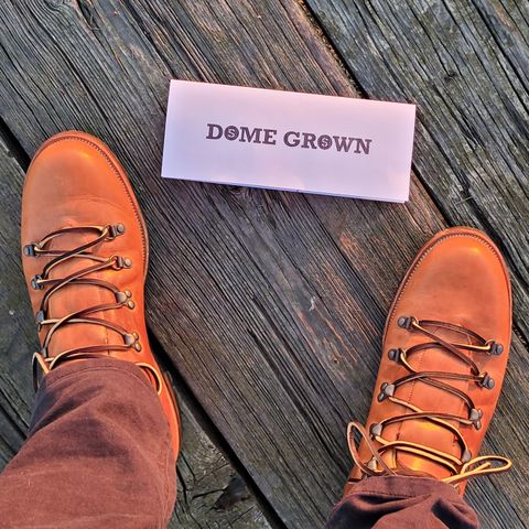 Viberg Hiker in Horween Natural Dublin