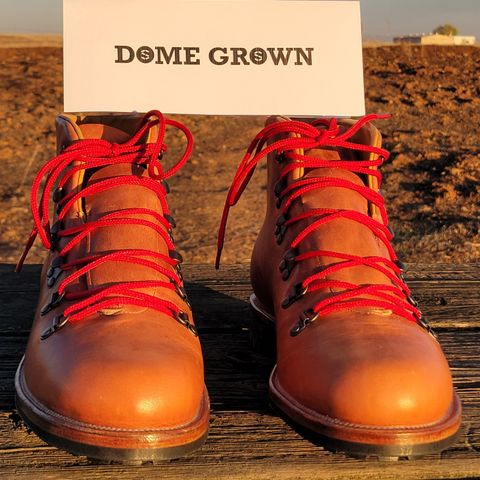 Viberg Hiker in Horween Natural Dublin