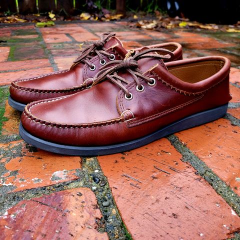 View photo of Quoddy Blucher in Unknown Leather