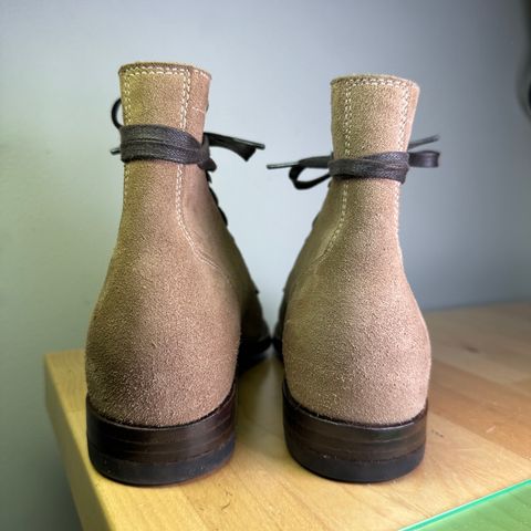 CopperyFoil Service Boot in Horween Marine Field Roughout