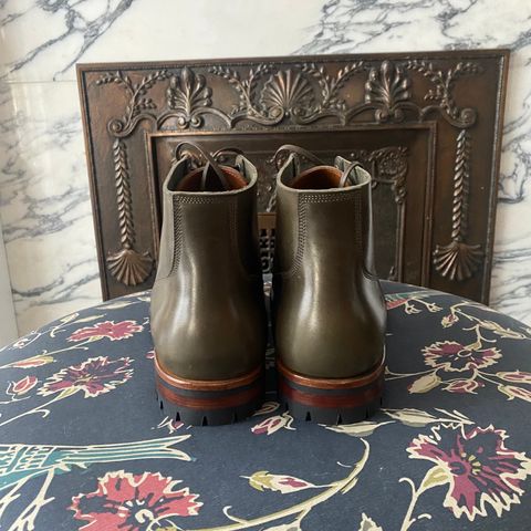 Viberg Boondocker in Maryam Olive TPR Horsebutt