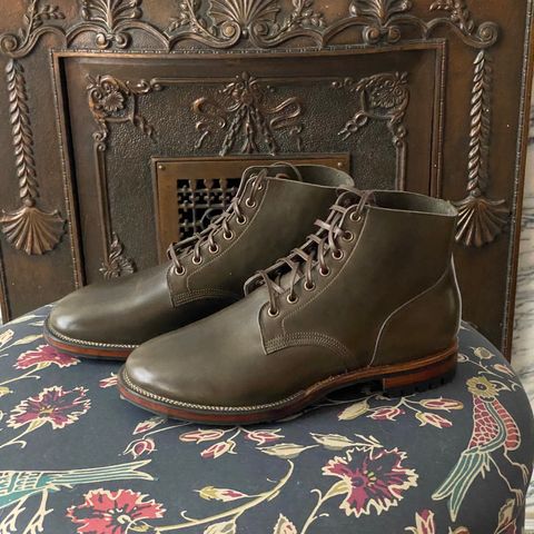 Viberg Boondocker in Maryam Olive TPR Horsebutt