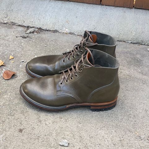 Viberg Boondocker in Maryam Olive TPR Horsebutt