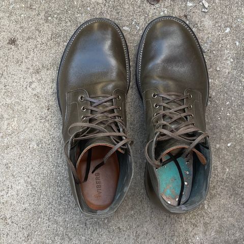 Viberg Boondocker in Maryam Olive TPR Horsebutt