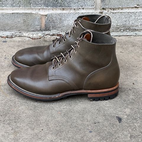 Viberg Boondocker in Maryam Olive TPR Horsebutt
