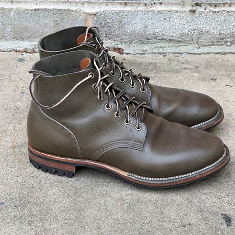 Viberg Boondocker in Maryam Olive TPR Horsebutt