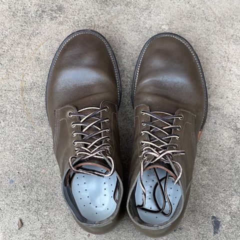 Viberg Boondocker in Maryam Olive TPR Horsebutt