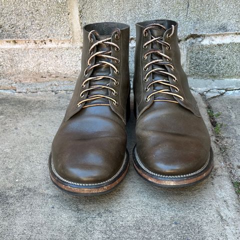 Viberg Boondocker in Maryam Olive TPR Horsebutt