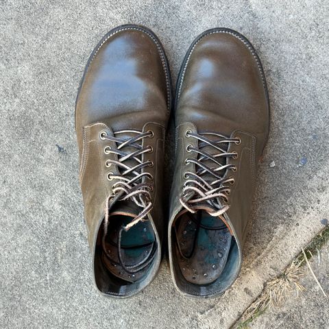 Viberg Boondocker in Maryam Olive TPR Horsebutt