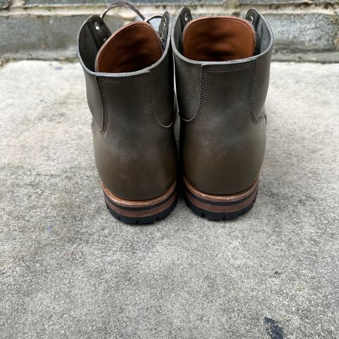 Viberg Boondocker in Maryam Olive TPR Horsebutt