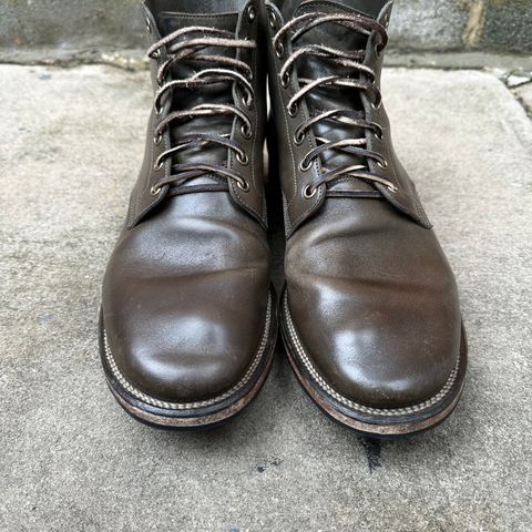 Viberg Boondocker in Maryam Olive TPR Horsebutt