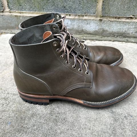 Viberg Boondocker in Maryam Olive TPR Horsebutt