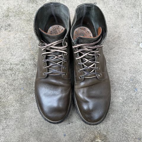 Viberg Boondocker in Maryam Olive TPR Horsebutt