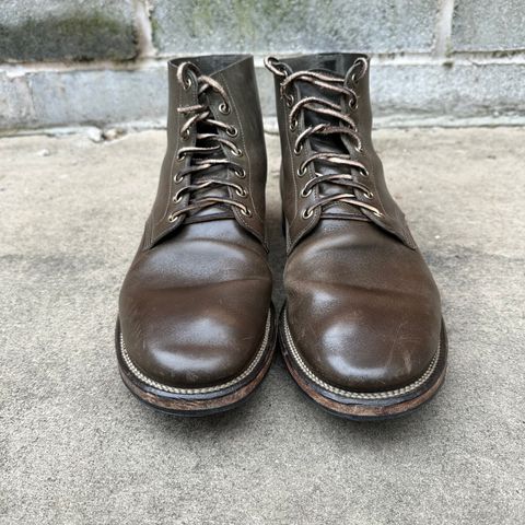 Viberg Boondocker in Maryam Olive TPR Horsebutt