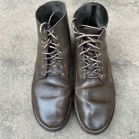 Viberg Boondocker in Maryam Olive TPR Horsebutt