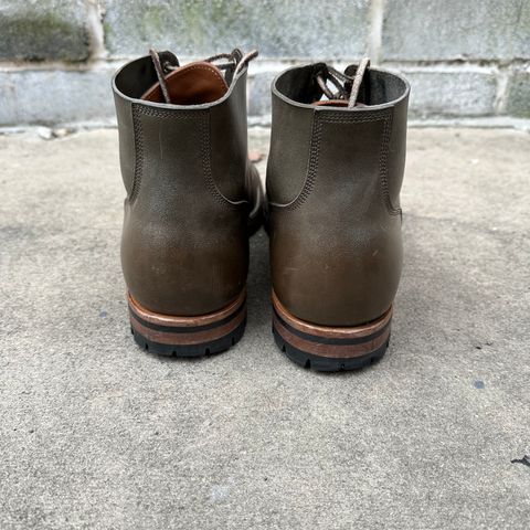 Viberg Boondocker in Maryam Olive TPR Horsebutt