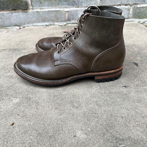 Viberg Boondocker in Maryam Olive TPR Horsebutt