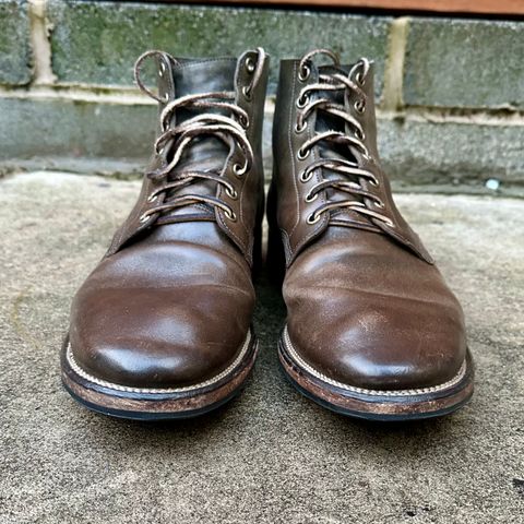 Viberg Boondocker in Maryam Olive TPR Horsebutt