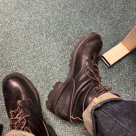 Nicks Urban Drifter in Horween Black Chromexcel