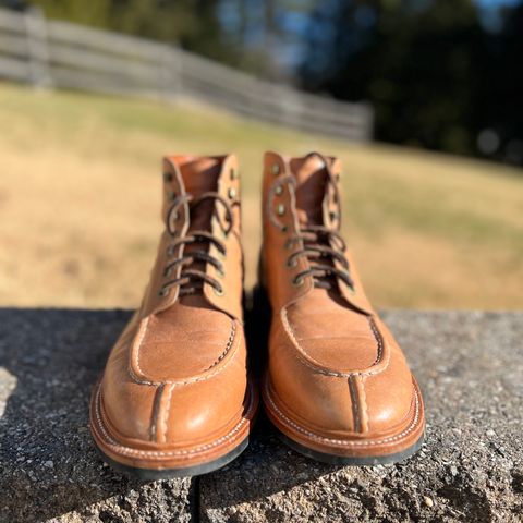 Grant Stone Ottawa Boot in Incas Natural Kangaroo
