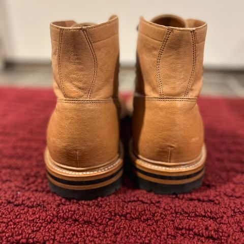 Grant Stone Ottawa Boot in Incas Natural Kangaroo