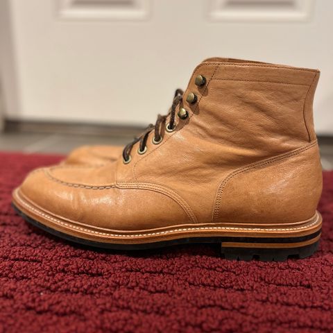 Grant Stone Ottawa Boot in Incas Natural Kangaroo