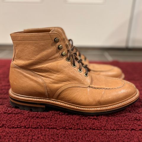 Grant Stone Ottawa Boot in Incas Natural Kangaroo