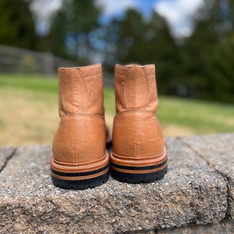 Grant Stone Ottawa Boot in Incas Natural Kangaroo