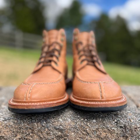 Grant Stone Ottawa Boot in Incas Natural Kangaroo