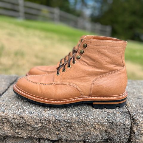 Grant Stone Ottawa Boot in Incas Natural Kangaroo