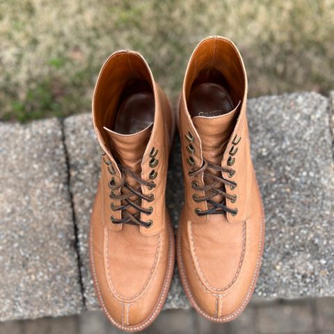 Grant Stone Ottawa Boot in Incas Natural Kangaroo