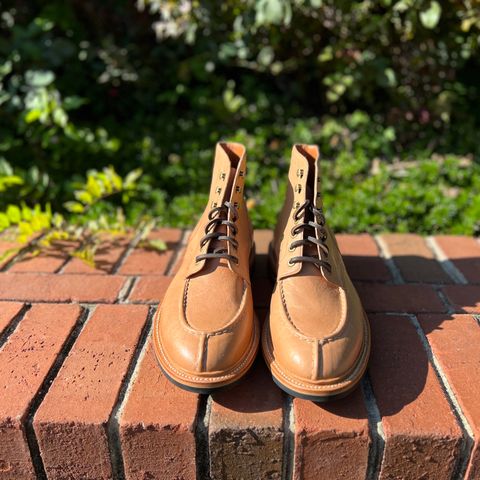 Grant Stone Ottawa Boot in Incas Natural Kangaroo