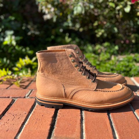 Grant Stone Ottawa Boot in Incas Natural Kangaroo