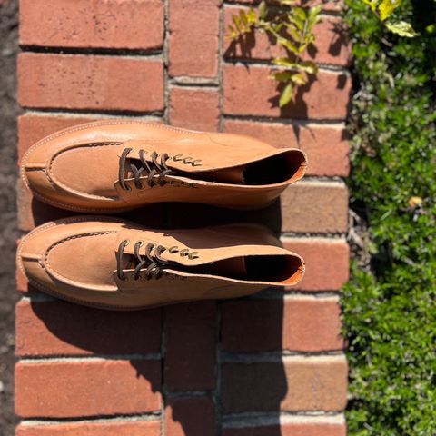 Grant Stone Ottawa Boot in Incas Natural Kangaroo