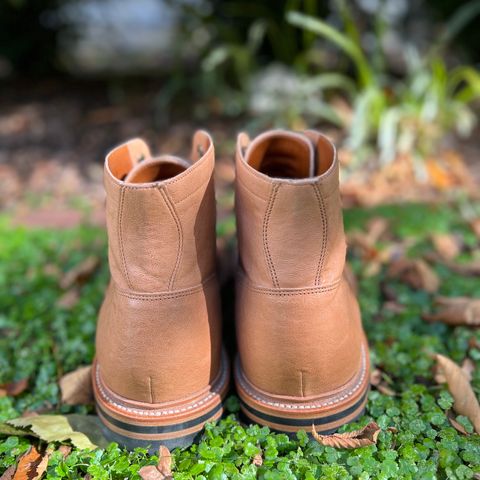 Grant Stone Ottawa Boot in Incas Natural Kangaroo