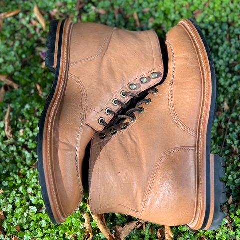 Grant Stone Ottawa Boot in Incas Natural Kangaroo
