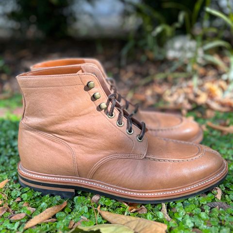 Grant Stone Ottawa Boot in Incas Natural Kangaroo