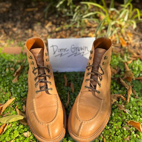 Grant Stone Ottawa Boot in Incas Natural Kangaroo