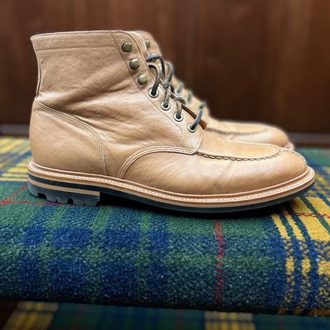 Grant Stone Ottawa Boot in Incas Natural Kangaroo