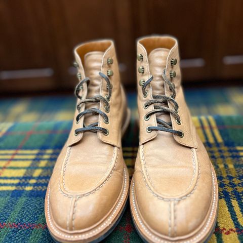Grant Stone Ottawa Boot in Incas Natural Kangaroo
