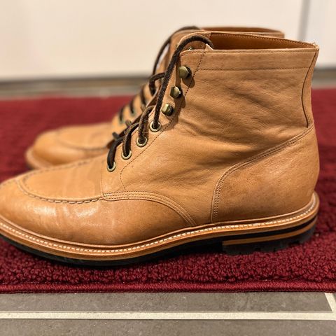 Grant Stone Ottawa Boot in Incas Natural Kangaroo