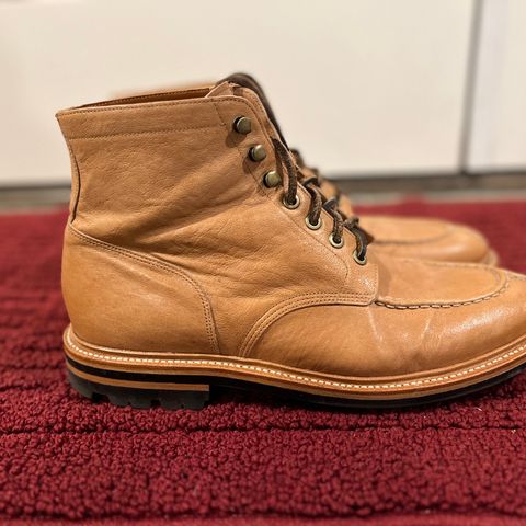 Grant Stone Ottawa Boot in Incas Natural Kangaroo