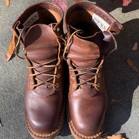 Nicks MTO in Horween Whiskey Predator