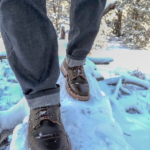 Search result thumbnail of White's MP-Sherman Toe Cap in Horween Cinnamon Waxed Flesh