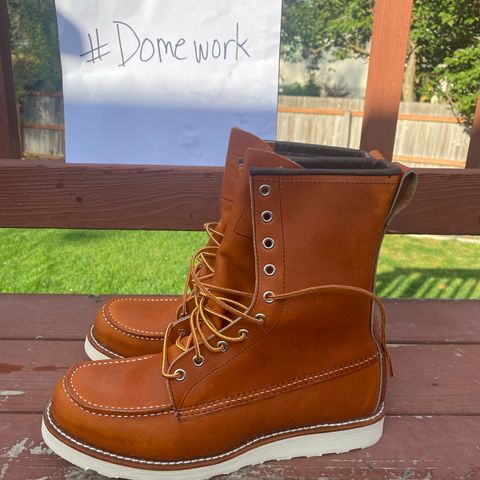 Red Wing 8-Inch Classic Moc in S.B. Foot Oro Legacy