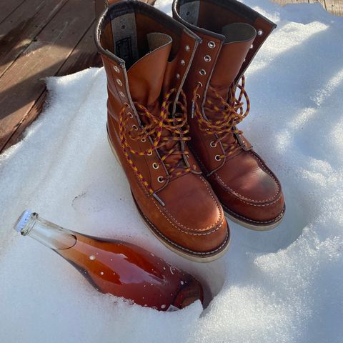 Red Wing 8-Inch Classic Moc in S.B. Foot Oro Legacy